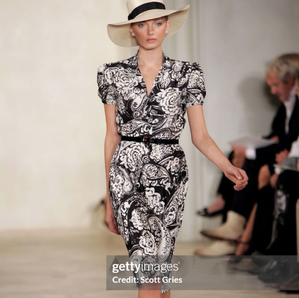 Silk Ralph Lauren Spring 2007 Runway Collection Dress